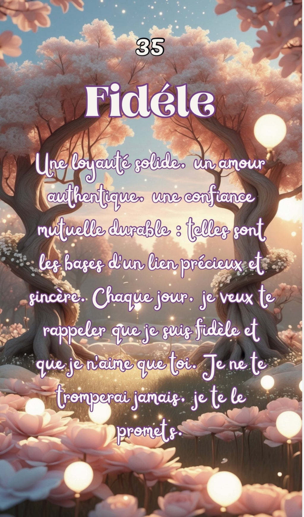 Oracles des descriptions physique et de la personnalité